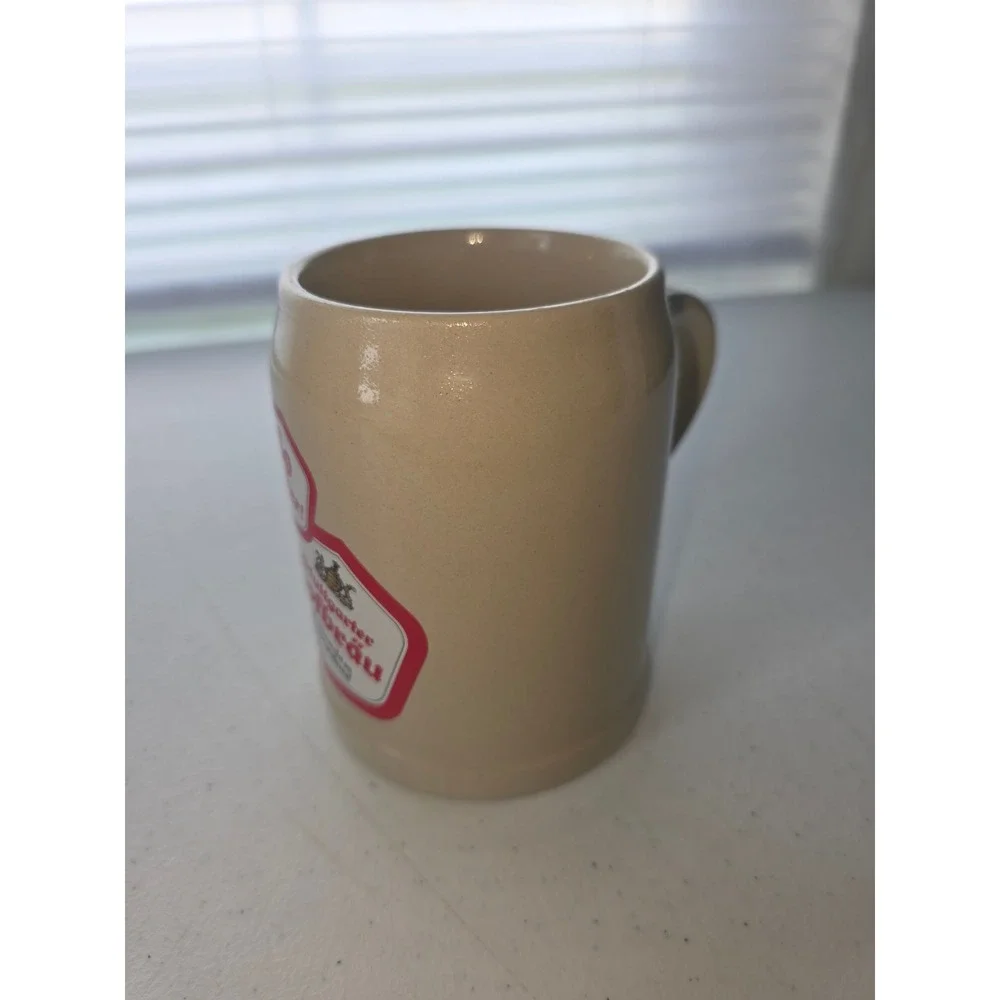 Vintage Stuttgarter Hofbräu German Beer Stein Ceramic Mug So ein Bier Ambest